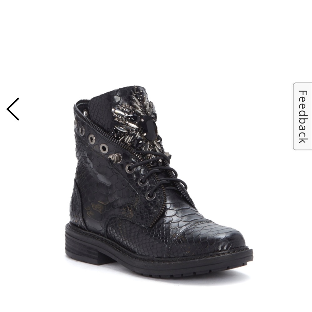 VINCE CAMUTO SEFELLA EMBELLISHED BOOTIE